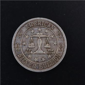 Fine Silver American Silver Bullion 5g Round