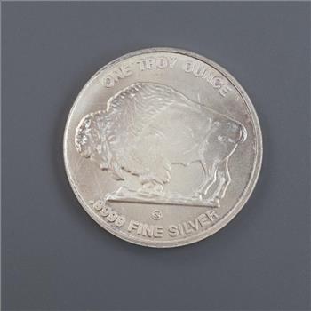Fine Silver Buffalo 1 Troy Oz Round