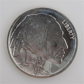 Fine Silver Buffalo 1 Troy Oz Round