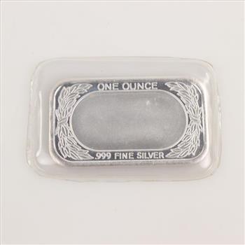 Fine Silver Confederate Flag 1oz Bar