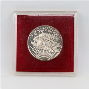 Fine Silver Liberty 2oz Round