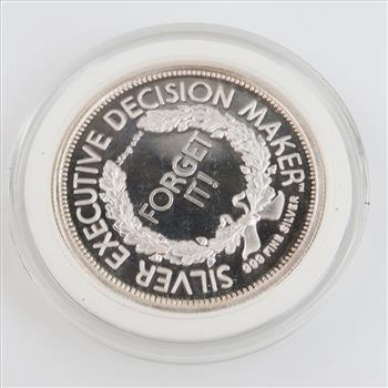Fine Silver Round 1/2 Troy Oz