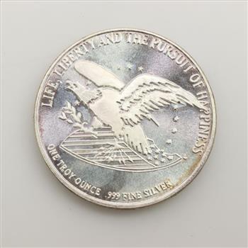 Fine Silver Round One Troy Oz