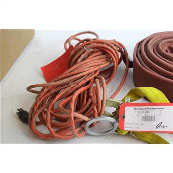 Fire Hose, E Z Stop II Rope, Heavy Duty Power Extension: 3 Items