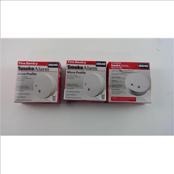 Fire Sentry Smoke Alarms, 3 Pieces