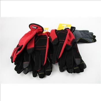 Firm Grip General Purpose 3-Pack Utility Gloves, Large, 2 Pieces