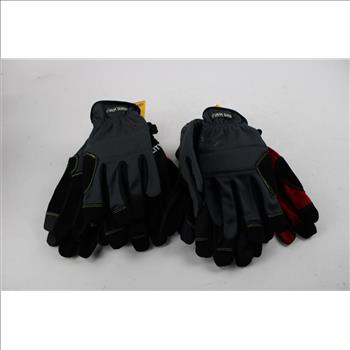 Firm Grip General Purpose 3-Pack Utility Gloves, Large, 2 Pieces