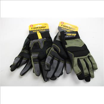 Firm Grip General Purpose Gloves, Large, 2 Pieces