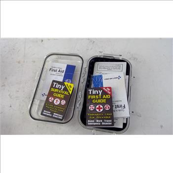 First Aid Kit Lot, 3 Pieces