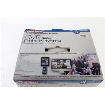 First Alert 4 Channel DVR Security System