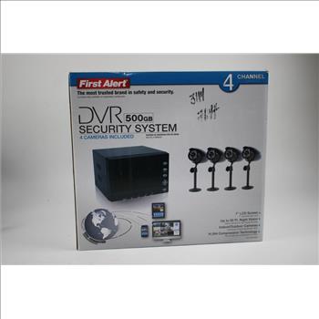 First Alert DVR 500GB Security System, HS-4705-400 | Property Room