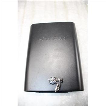 First Alert Handgun Safe W/ Key Lock