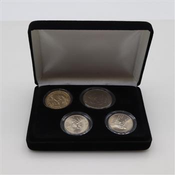 First Commemorative Mint The Obama Change Coin Collection, 4 Pieces