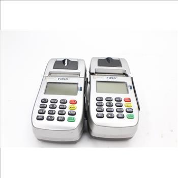 First Data Credit Card Terminal, 2 Pieces