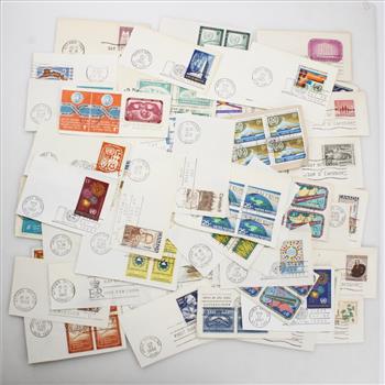 First Day Of Issue Stamps, 58+ Pieces