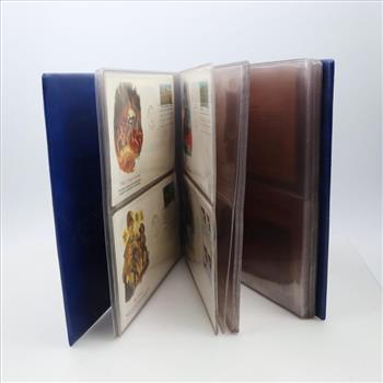 First Day Of Issue Stamps In Book, 12+ Pieces