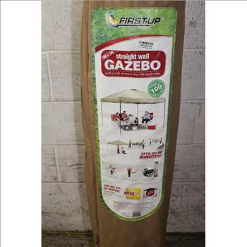 First-Up Straight Wall Gazebo