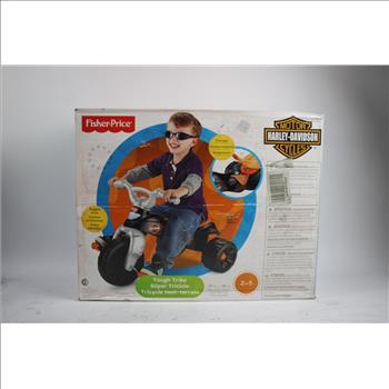 Fisher-Price Harley Davidson Tough Trike Toy Bike, W1778