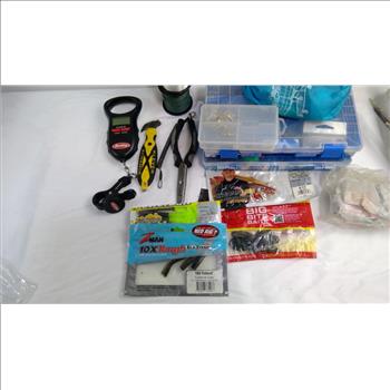 Fishing Hooks And More Fishing Gear Bulk Lot, 30+ Pieces