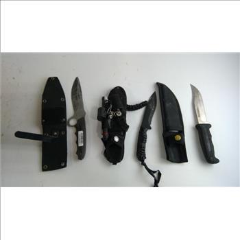 Fiskars Knife And Other Knives, 5+ Pieces