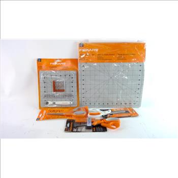 Fiskars Mats And Scissors, 6 Pieces