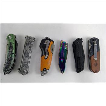 Fiskars Pro Knife And Other Knives, 6 Pieces