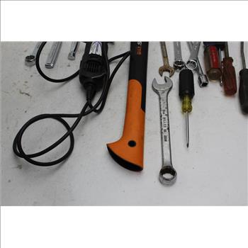 Fiskars X110 Hatchet,  Crescent Wrench, Ratchet And More: Craftsman: 10+ Items