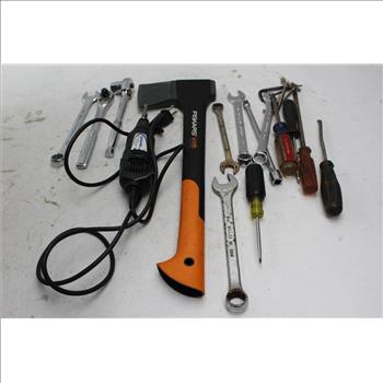 Fiskars X110 Hatchet,  Crescent Wrench, Ratchet And More: Craftsman: 10+ Items