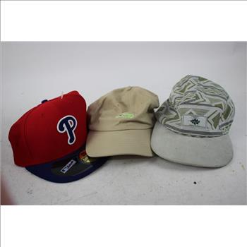 Fitted And Adjustable Hat Bulk Lot, 7 Pieces