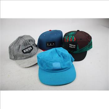 Fitted And Adjustable Hat Bulk Lot, 7 Pieces