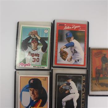 Five Nolan Ryan Trading Cards