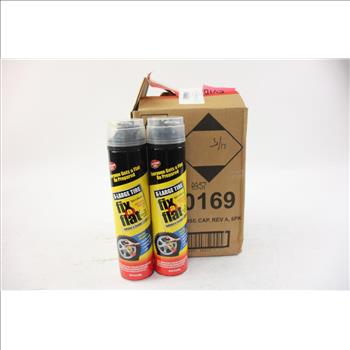 Fix A Flat Inflator & Sealer , 6 Pieces