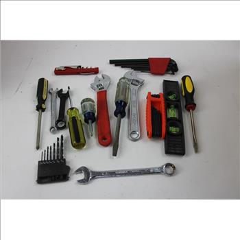 Fixed Base Router, Screwdriver, Allen Keys, Tape Measure And More