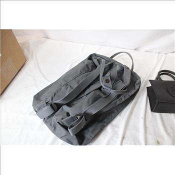Fjallraven Kanken Backpack & Tory Burch Small Handbag