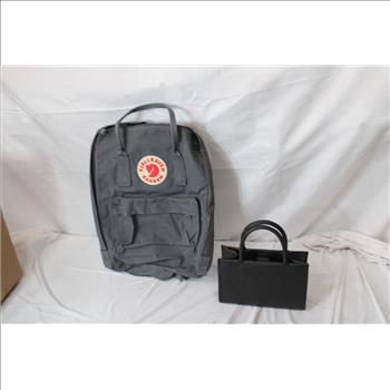 Fjallraven Kanken Backpack & Tory Burch Small Handbag