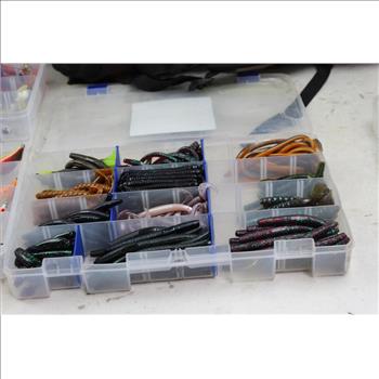 Flambeau Backpack, Tackle Boxes, Fishing Lures: 5+ Items