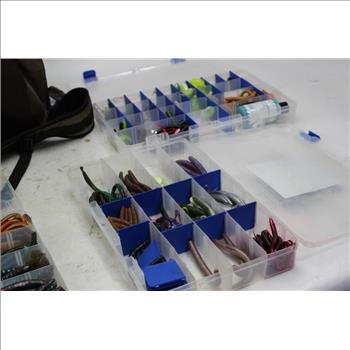 Flambeau Backpack, Tackle Boxes, Fishing Lures: 5+ Items