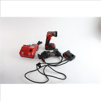 Flashlight, Battery Charger, And More, 3 Pieces