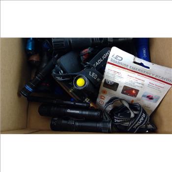 Flashlight Bulk Lot, 10+ Pieces