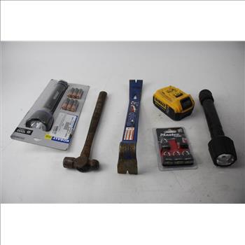 Flashlight, Hammer, And More