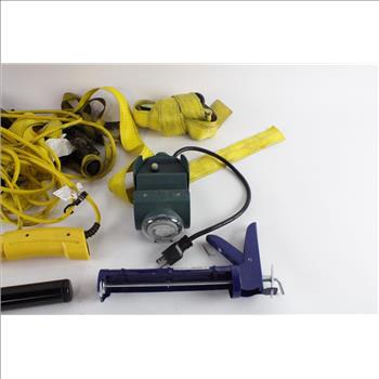 Flashlight, Relocatable Power Tap And More, 6 Pieces