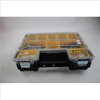 Flashlight, Small Wrenches, Bolts, And More In Dewalt Tool Organizer