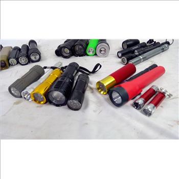 Flashlights Bulk Lot, 25 Pieces
