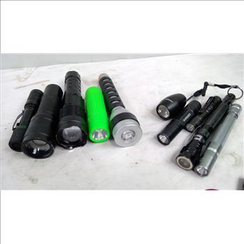 Flashlights Bulk Lot, 25 Pieces