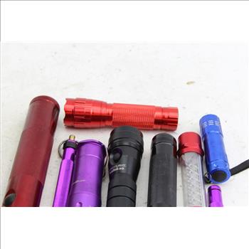 Flashlights: Mag-Lite, Duracell, Streamlight, And More, 10 Pieces