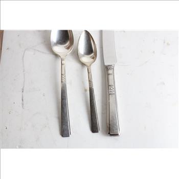 Flatware In Box, 10+ Pieces