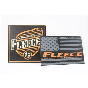 Fleece Preformance Engineering Signs, 3 Pieces