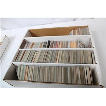 Fleer, Score, Leaf, Upper Deck Basketball, Baseball Trading Cards, 100+ Pieces