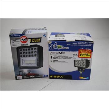 Flood LED Lamps And Beams, 5 Pieces