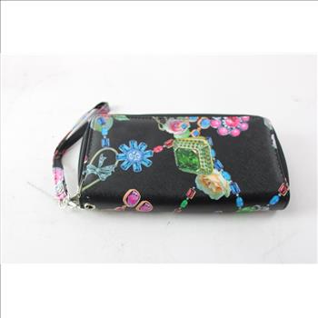 Floral Zip Wallet